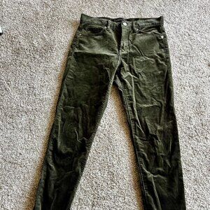 Banana Republic mid-rise skinny corduroy pants
